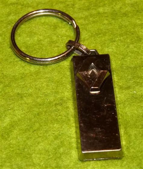 ANCIEN PORTE CLÉS acier Renault Orléans Fleury les Aubrais Keyring