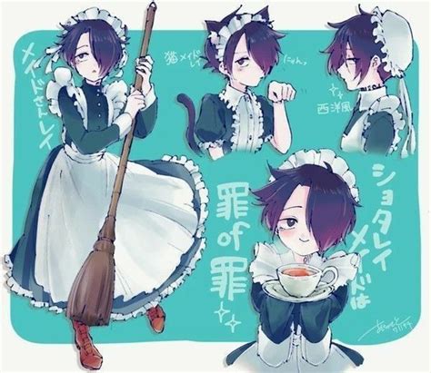 Maid Outfit Anime Emo Neverland Art Three Friends Animes Yandere