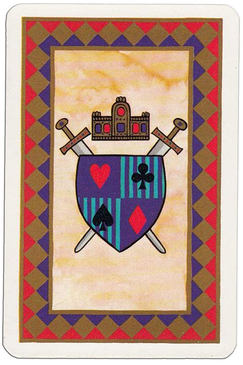 Back Of A Card Saga Medieval Cards By Vera Kory Cards Deck Of Cards