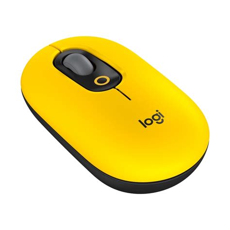 Logitech Pop Blast Mouse Inalámbrico Bluetooth Amarillo Kemik Guatemala