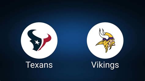 Houston Texans Vs Minnesota Vikings Week 3 Tickets Available Sunday