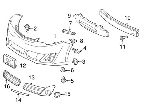 2012-2014 Toyota Camry Bumper Cover 52119-06975 | ToToyotaParts