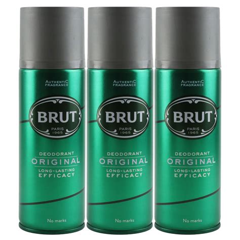 Brut Original 3 X 200 Ml Deodorant Deo Spray Set OVP NEU Bei Riemax