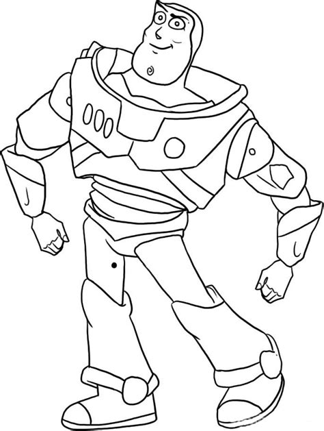 Buzz Lightyear Of Star Command Coloring