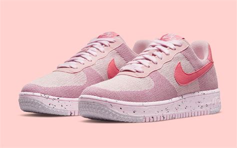 Nike Air Force 1 Flyknit Crater Comes Covered in Pink | HOUSE OF HEAT