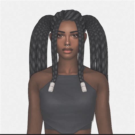 Nia Hair The Sims 4 Create A Sim Curseforge