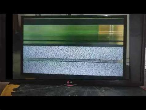 Lg Led Tv Ln Horizontal Lines Problem Youtube