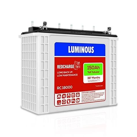 150 Ah Luminous Inverter Battery For Home At Best Price In Coimbatore