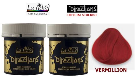 Extraordinarybydesign La Riche Directions Vermillion Red X2 Hair