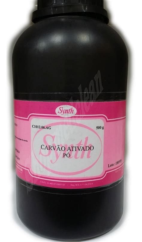 Carv O Ativado Vegetal Laudo Pureza P Gr R Em Mercado