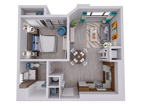 Studio & 1-3 BR Apartments in Los Angeles, CA | Floor Plans