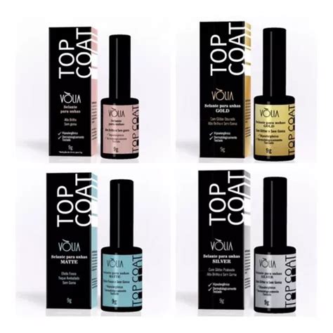 Top Coat V Lia Produtos Linha Completa Original Nfe Frete Gr Tis