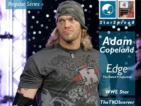 THETVOBSERVER!: TheTVObserver: WWE Edge - The Rated R Superstar