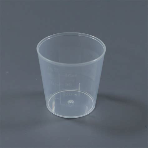 Ml Ml Clear Plastic Container With Screw Cap Sputum Fecal Specimen