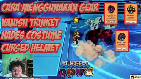 Cara Menggunakan Gear Vanish Acc Helmet Hook Dan Hades Costume Lost