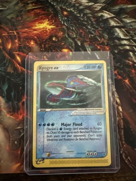 Pok Mon Tcg Kyogre Ex Nintendo Black Star Promos Holo Promo For Sale