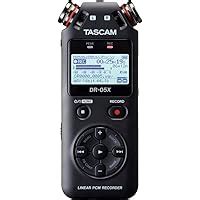 Tascam DR 05X Stereo Handheld Digital Audio Recorder With USB Audio