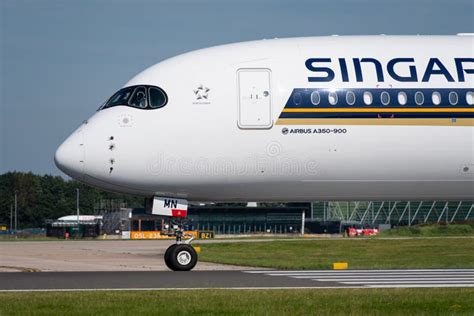 Airbus A350 Front View Stock Photos Free And Royalty Free Stock Photos