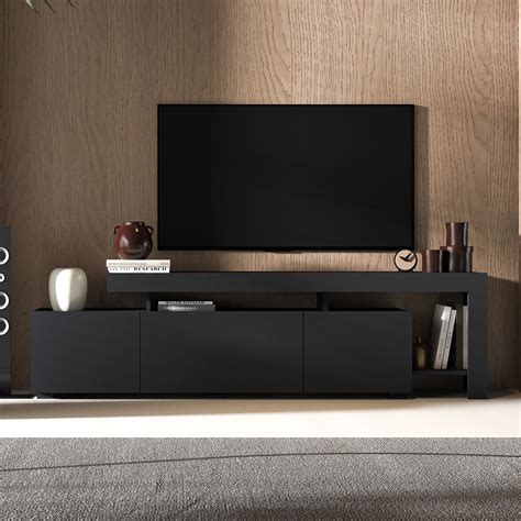 Latitude Run Ryelyn TV Stand For TVs Up To 80 Reviews Wayfair