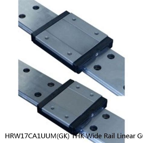 hrwcauumgk thk wide rail linear guide block  interchangeable