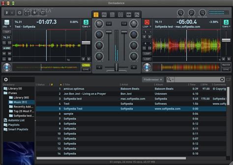 Deckadance (Mac) - Download, Review, Screenshots