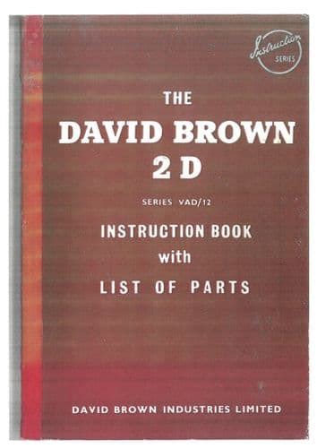 David Brown Tractor Manuals