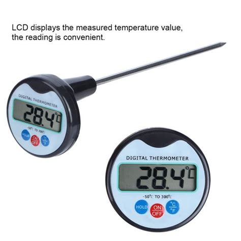 LIU 7708726073034 thermomètre à sonde Thermomètre à Viande Sonde