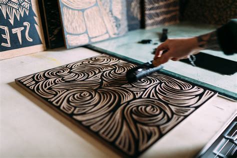 Woodblock Printmaking – Woosah Outfitters