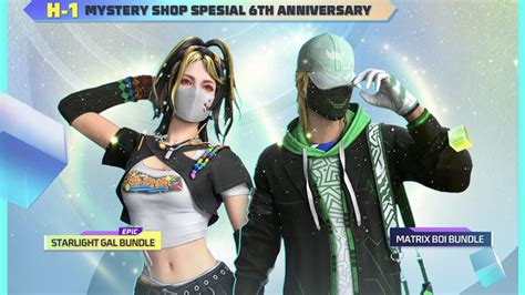 Mystery Shop Free Fire Telah Edisi 6th Anniversary Dibuka Ayo Berburu