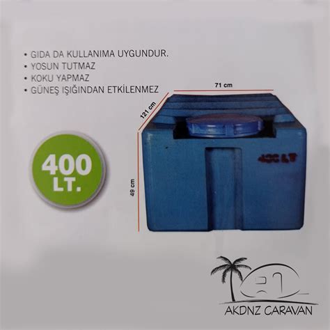 Karavan Tekne Su Deposu 400 Lt