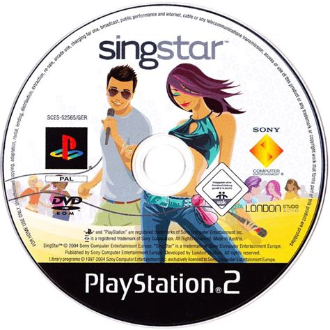 Singstar Cover Or Packaging Material Mobygames