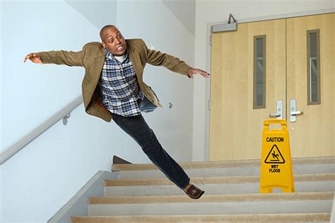 Businessman Falling Down Stairs Stock Photos Pictures And Royalty Free