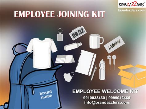 Employee Welcome Kit Joining Kit Onboarding New Joinee Kit