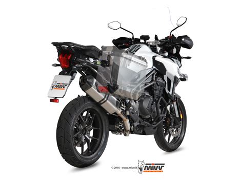 Escape Homologado Mivv Speed Edge En Acero Inox Para TRIUMPH TIGER