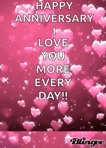 Happy wedding anniversary to my wife gif | Honestweddingadvice.com