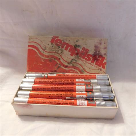 Tempilstik Temperature Indicating Welding Crayons 175 Degree Box Of 10