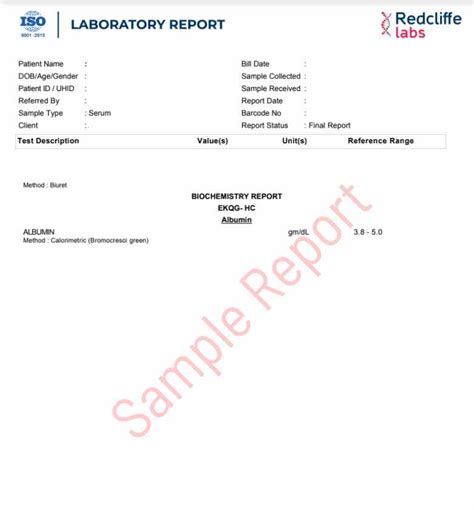 Albumin Test: Price, Purpose & Normal Values [2025] • Bookmerilab