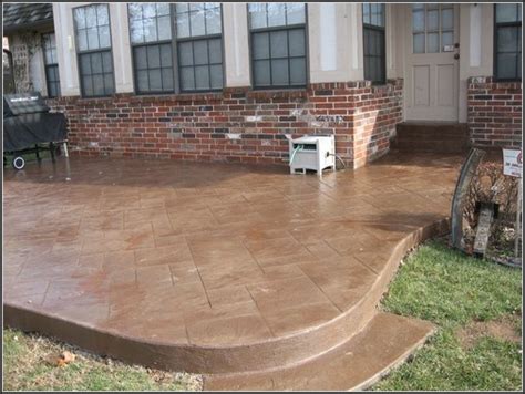 Stamped Concrete Patio Designs