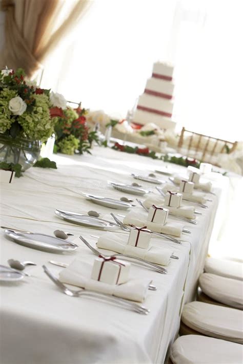 Wedding table stock image. Image of party, caterer, cater - 1651233