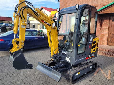 Nowa YUCHAI YC18 9 Minikoparka 1850kg YANMAR 3 ŁYŻKI mini koparka JCB