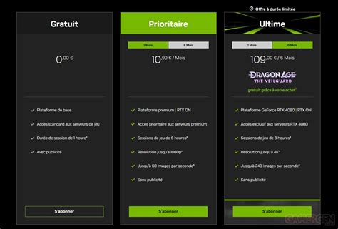 GeForce NOW un énorme RPG très attendu offert et 10 jeux rajoutés au