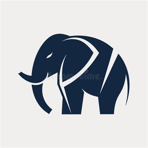 Minimalist Elephant Logo Design Utilizing Negative Space Develop A Minimalist Logo Using