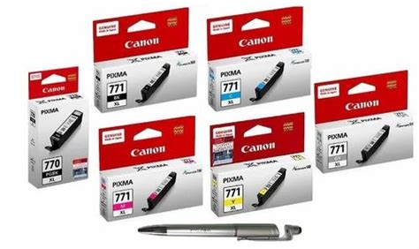 Canon 770 XL 771 XL B C Y M GR Ink Cartridge Bundle With ITGLOBAL