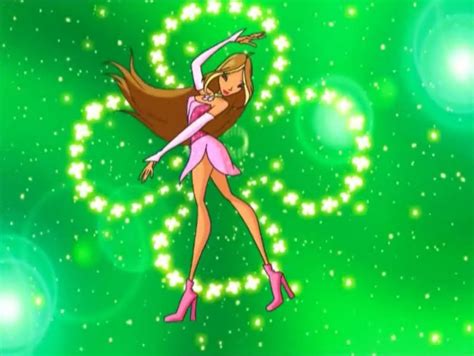 Image Winx Club Flora Magic Winx Transformation Pose Magical