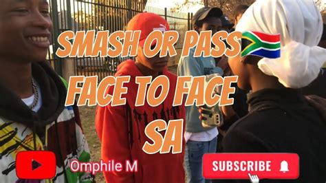 Smash Or Pass Face To Face In Sa 🇿🇦homework Edition 📚 Youtube