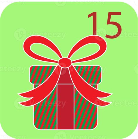 Advent calendar 15 december. 14386298 PNG