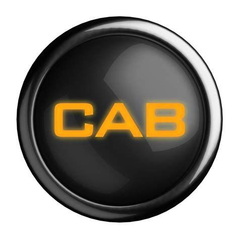 cab logo badge stock  images  backgrounds