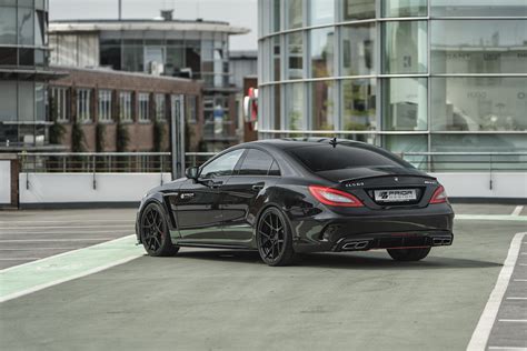 Mercedes CLS W218 Tuning | PDV4 Aerodynamic Kit + Rotiform FLG Matte ...