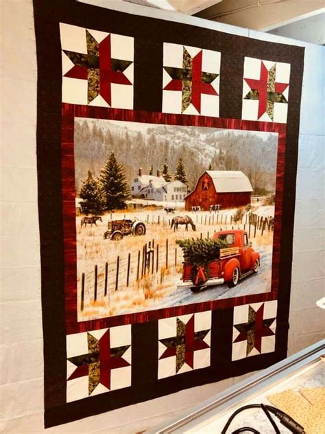 Pin On Quilts Panel Quilt Patterns Panel Quilts Fabric Panel Quilts