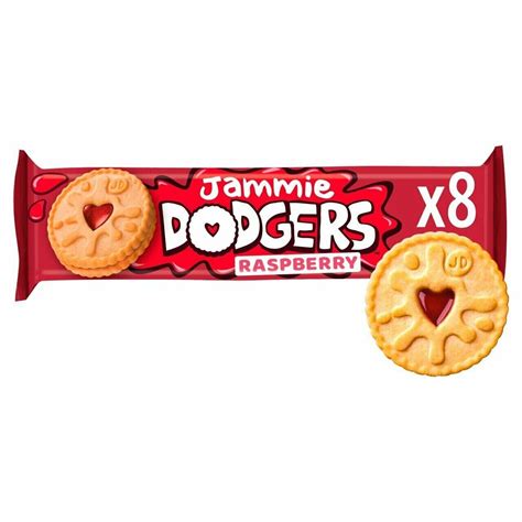 Jammie Dodger Raspberry Jam In Shortbread Cookies 140g Pack Of 4 Ebay